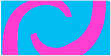 cotton candy version of the jake Mousepad