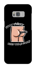 stay thiccy keep the bliccy Samsung Phone Cases
