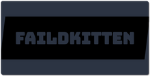 faildkitten XXL Gaming Mousepad