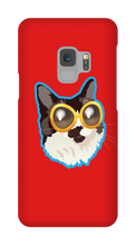 CoolAmora Blue Print Samsung Phone Cases