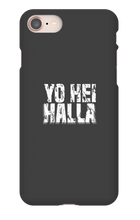 Yo Hei Halla iPhone Deksel Hvit Design