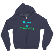 Rzan And Crushboy Collab Zip-up Hoodie