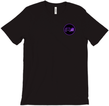 camisa básica com logo preta