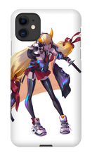 katya_cyan iPhone Phone Cases