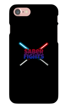 Saber Fights Lightsaber Cross Phone Case (Iphone)