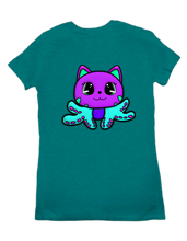 krakenkitten tshirt-women-back