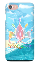 h2oQueen Beach Logo iPhone Phone Cases