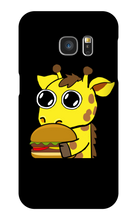 lexxlegion hamburger giraffe Samsung Phone Cases