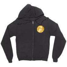 jinzee Logo Zip Up Hoodie