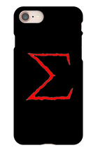 Signature Greek EpsilonDevil iPhone Case