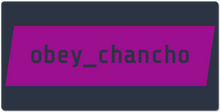 obey_chancho XXL Gaming Mousepad