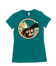 Kitsune Fuzzy Women’s T-shirt - Big Logo