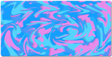 Pink 'N' Blue Swirl I