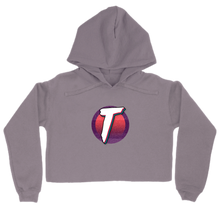 Women’s cropped hoodie with logo