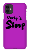 Curly's Simp iPhone Phone Cases
