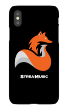 StreaMusic Logo iPhone Case (Black)