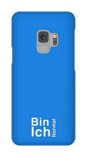 Bin ich Normal Samsung Cases Dunkel Unten