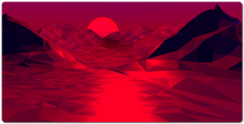 Red Sun XXL Gaming Mousepad