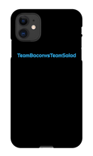 teambaconvsteamsalad iPhone Phone Cases