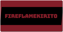 fireflamekirit0 XXL Gaming Mousepad