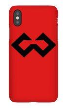 Cereal_Wars iPhone Phone Case (Black Out Logo)