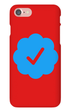 verificationtick iPhone Phone Cases