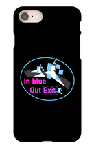 STAR FLY - iPhone Phone Cases - In Blue,Out Exit
