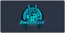 PmanPrays XL Blue Logo Mousepad