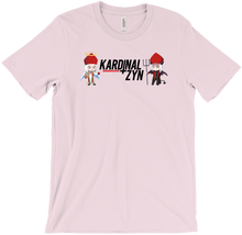 Angel/Devil Chibi with Text Logo - T-Shirt