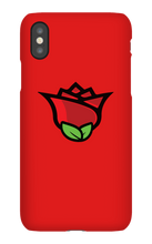 Cover Iphone (Rosa rossa senza scritte)