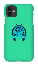 PmanPrays Blue Logo iPhone Case