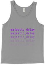 Majestic_Delay Text Fade Tank Top