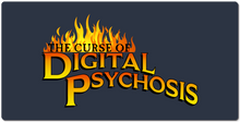 The Curse of Digital Psychosis XXL Gaming Mousepad