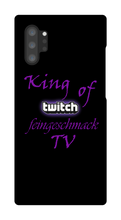 King of Twitch Samsung Schutzhülle (schwarz/weiß)