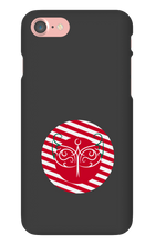 Fae's Xmas iPhone Case Candy Cane Red