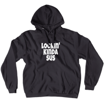 Kinda Sus Hoodies (No-Zip/Pullover)