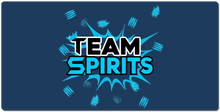 Team Spirits Blue Theme XXL Gaming Mousepad