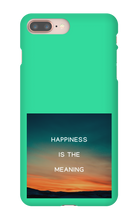 Happiness is the meaning iPhone Cases