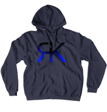 RK Blue and Black Hoodie