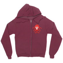 Squid Monkey Studios Zip Up Hoodie