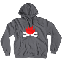 Beach Bonfires Logo Dark Hoodie