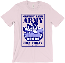 Grumpy Tank Army T-Shirts Light Colors