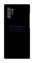 The_NiftyBiscuit Falling Text Samsung Phone Case