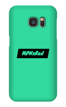 MPNxRed Simple Series (Black) Samsung Phone Cases
