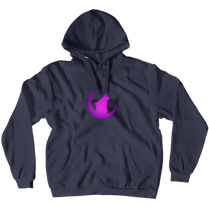 Wolf & Moon Hoodies (No-Zip/Pullover)