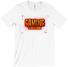 T-Shirts gaming is not a crime