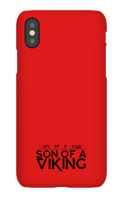 Son of a Viking iPhone Phone Cases