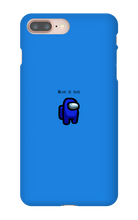 Blue is sus iPhone Phone Cases