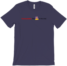 tommydubbz get wild in the chat t-shirt