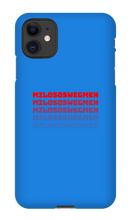 MILOSOSWEGMEN Iphone case (Red)